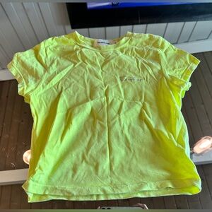 Talentless Kids Neon Yellow T Shirt S